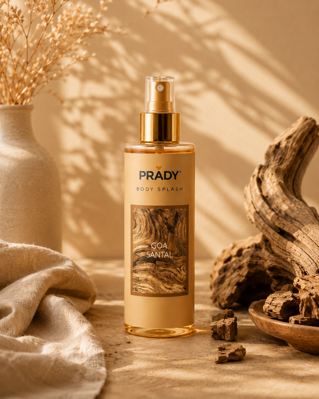 Brume Corps et Cheveux Goa Santal 250ml - Prady