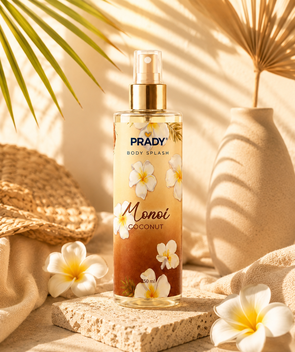 Brume Corps & Cheveux Monoi Coco 250ml - Prady