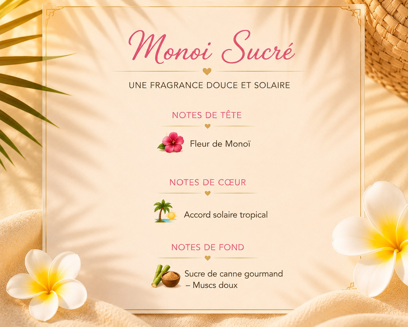 Brume Corps & Cheveux Monoi Sucré 250ml - Prady