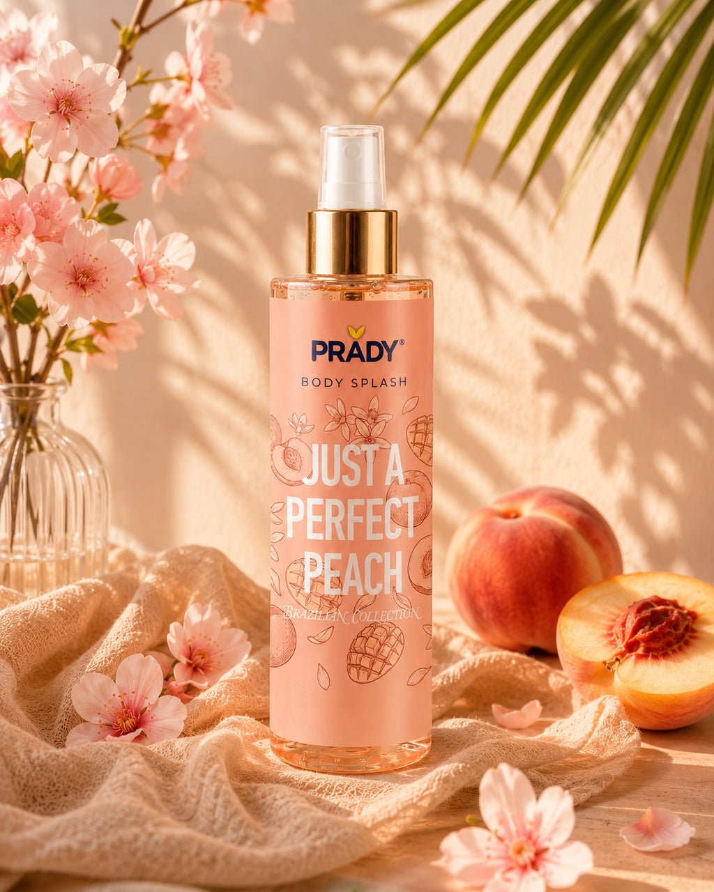 Brume Corps & Cheveux "Just a Perfect Peach" 250ml - Prady