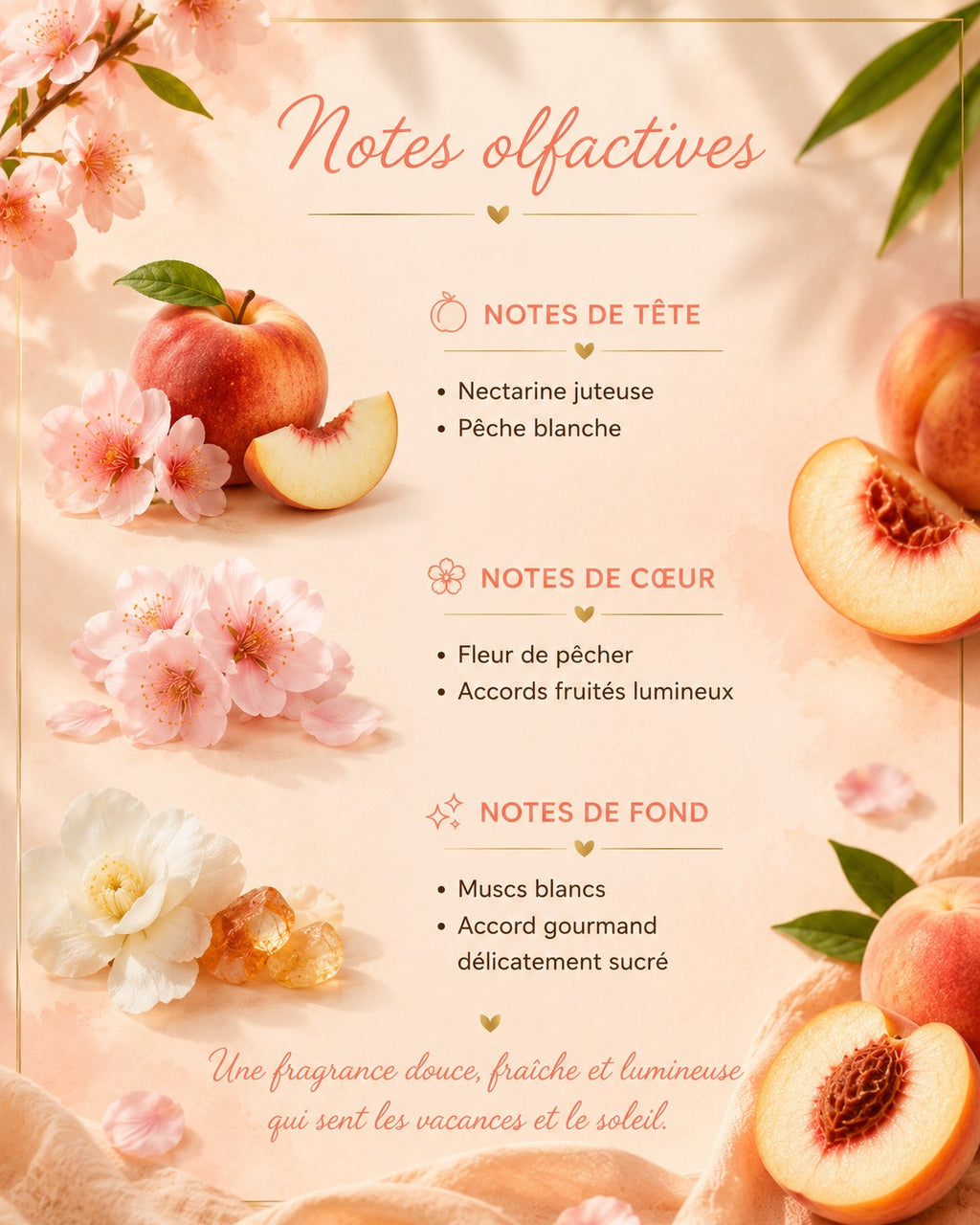 Brume Corps & Cheveux "Just a Perfect Peach" 250ml - Prady